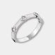 Серебряное кольцо с фианитами &laquo;Белый Оберег&raquo; ring0165 фото 1
