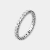 Срібна каблучка з фіанітами "Феєрія" ring0084 фото