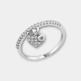Срібна каблучка з фіанітами "Грейс" ring0129 фото